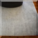 D14. Faber wool rug. Measures approx. 8' x 10' 